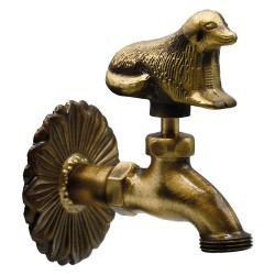 rubinetto-ornamentale-cane-1-2-con-maniglia-e-rosone