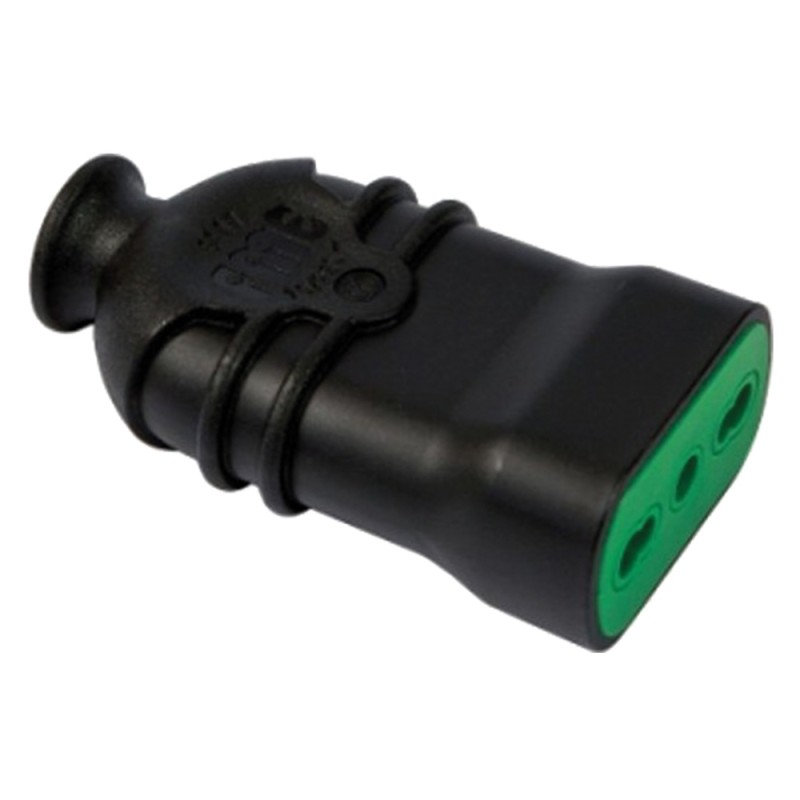 presa-alta-resistenza-hi-pro-2pt-10a-colore-nero