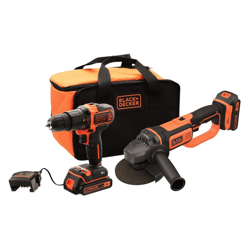 trapano-avvitatore-a-batteria-con-percussione-smerigliatrice-in-set-bck24d2s-qw-18v-2-ah-litio