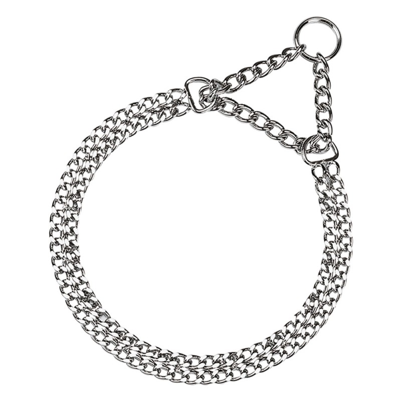 collare-per-cane-semi-strangolo-chrome-css5624-cm-48-56