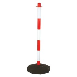 colonnina-segnaletica-bicolore-con-base-cm-90