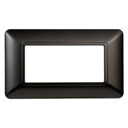 placca-per-interruttore-4-posti-acciaio-scuro-serie-solar-