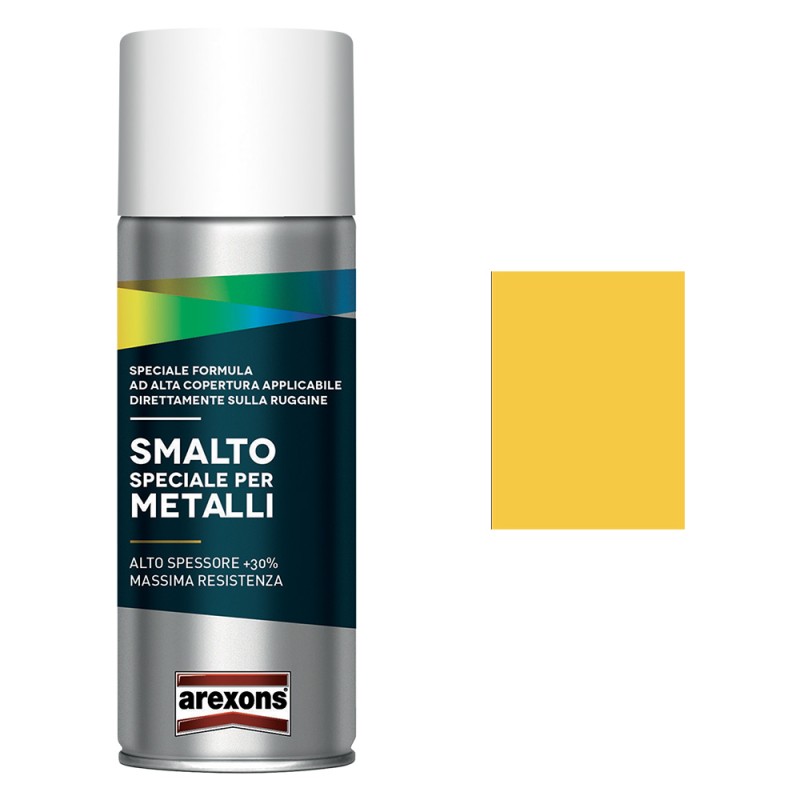 smalto-spray-speciale-metalli-ml-400-giallo-traffico-brillante