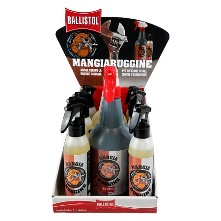 espositore-mangiaruggine-ballistol-inclusi-10-pz-8-da-ml-150-e-2-da-ml-750