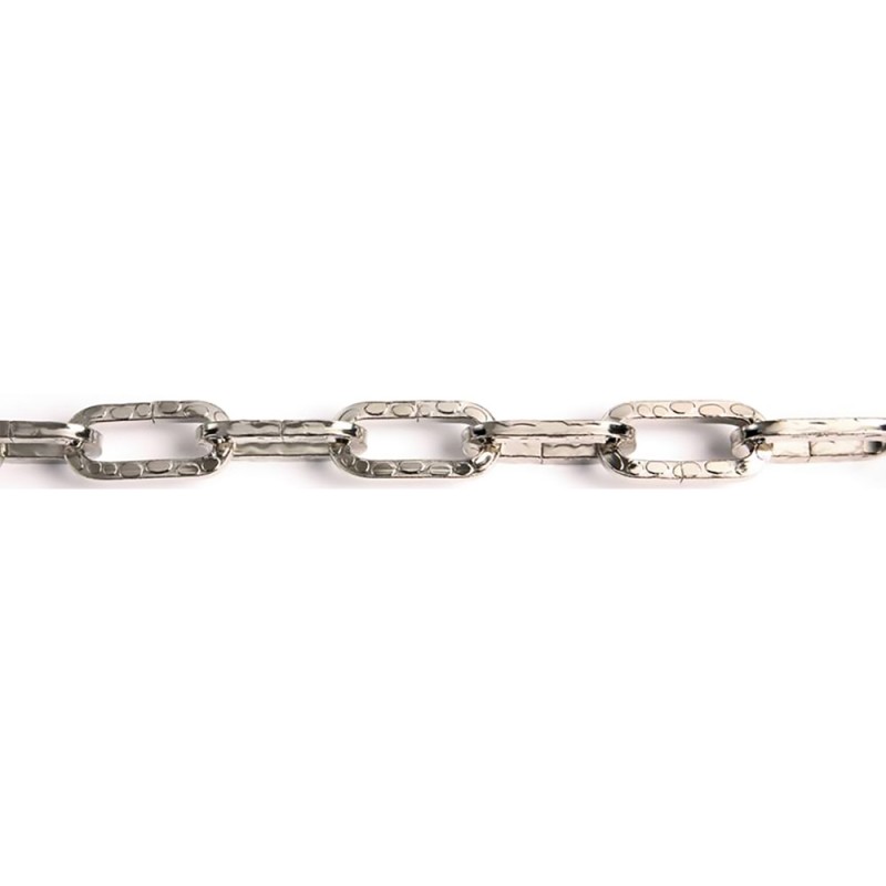 catena-ornamentale-pretagliata-martellata-quadrata-25-mt-nera